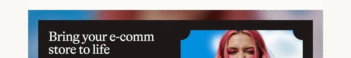 Framer commerce CTA section