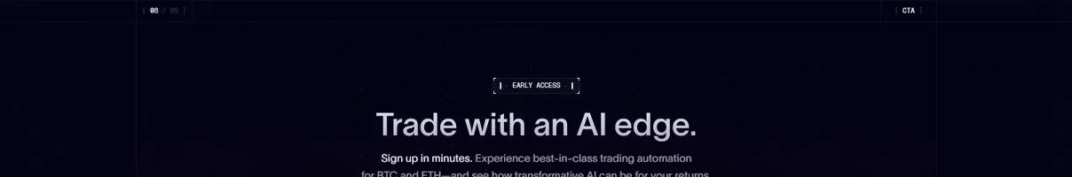 Blackalgo CTA section