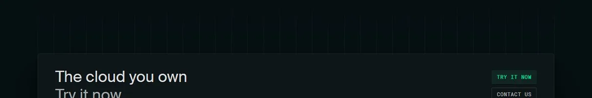 Oxide CTA section