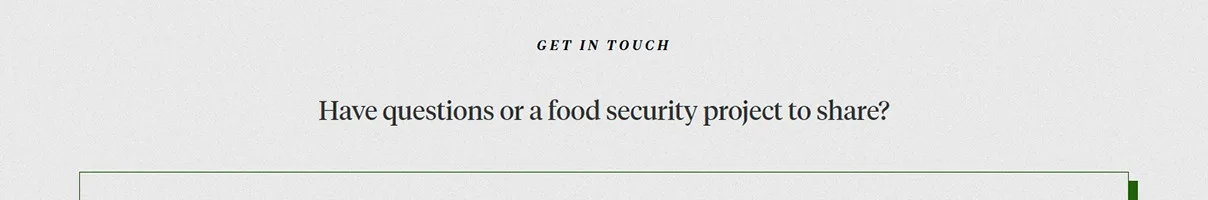Cultivatefood CTA section