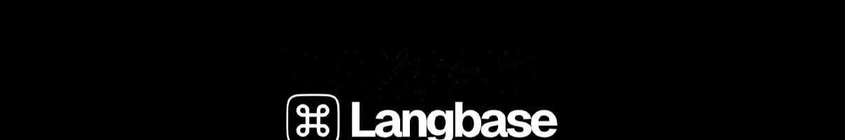 Langbase CTA section