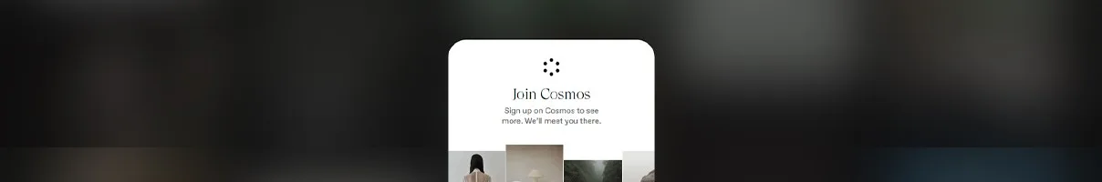 Cosmos CTA section