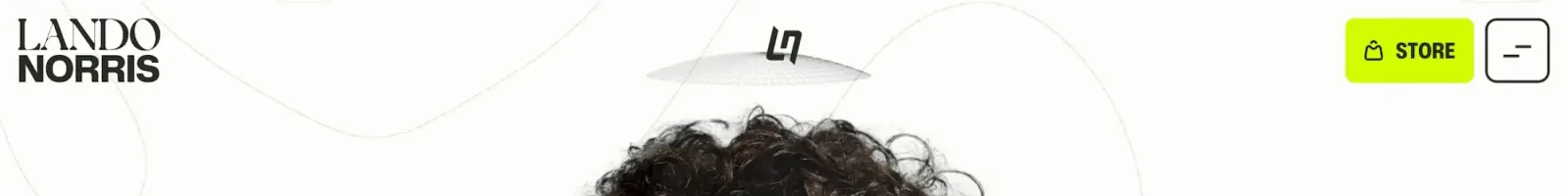 Lando Norris Hero section