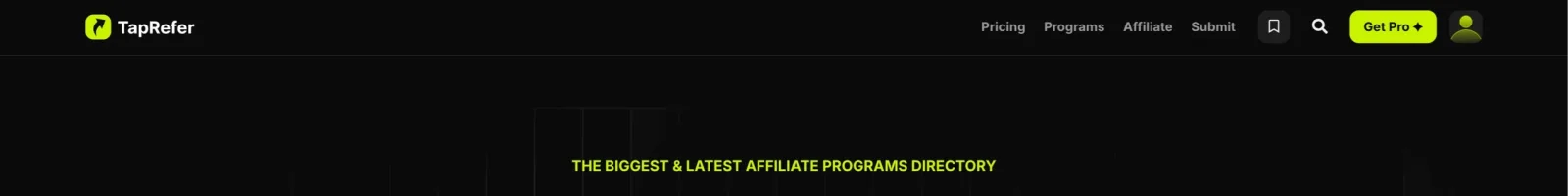 TapRefer Hero section