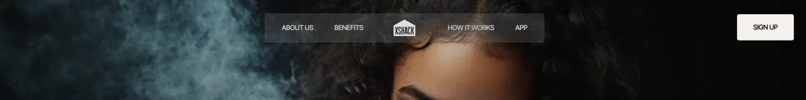 X Shack Hero section