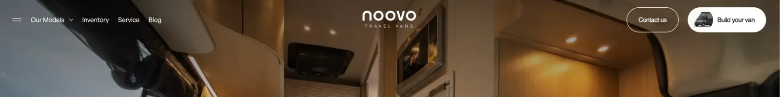 Noovo Hero section