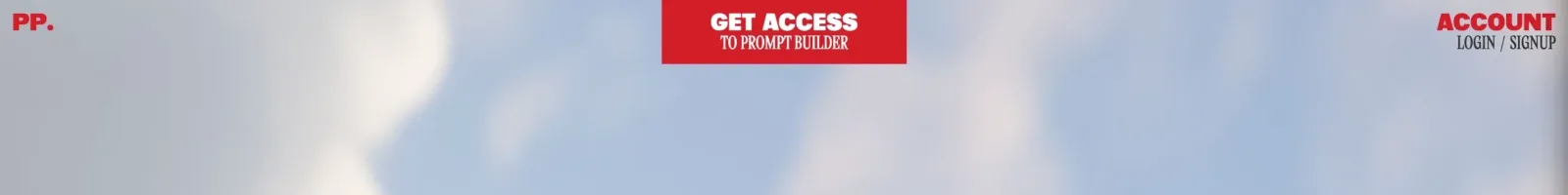 Proper Prompts Hero section