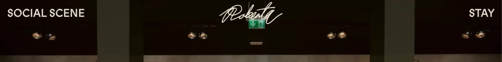 Roberta's Society Hero section