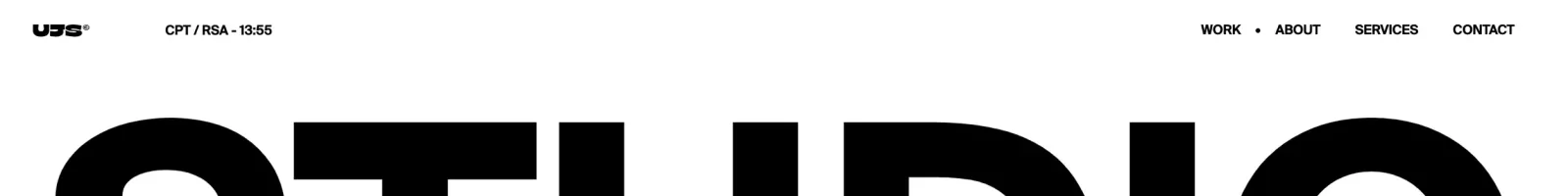 Urbanjava Studio Hero section