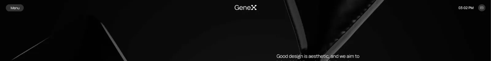 GeneX Hero section