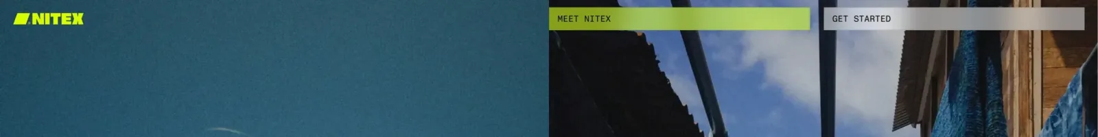 Nitex Hero section