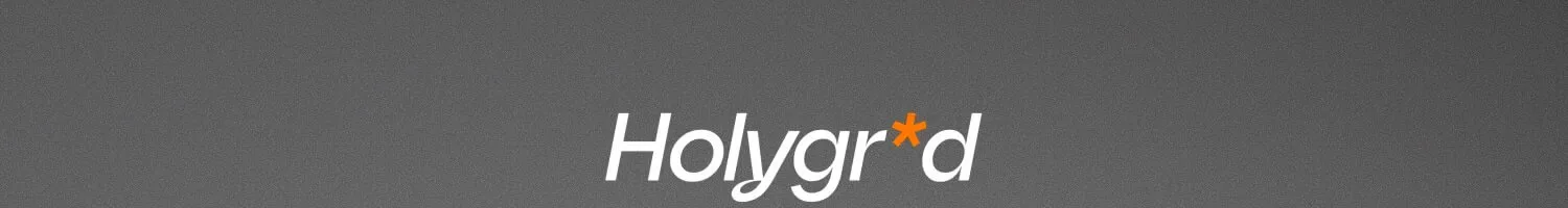 Holygrid Hero section