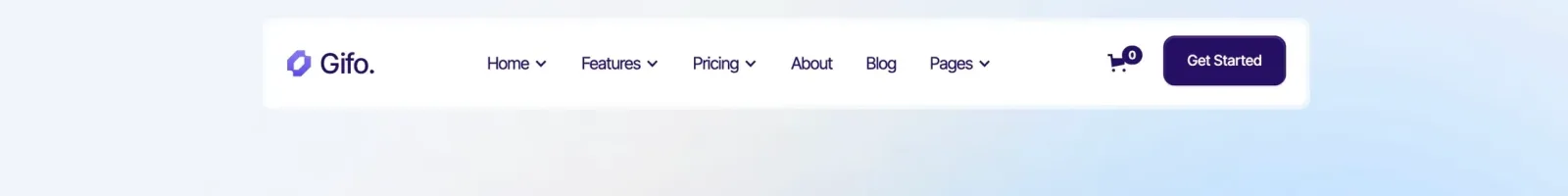 Gifo Hero section