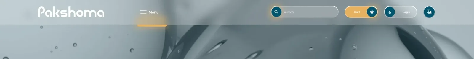 Pakshoma Hero section