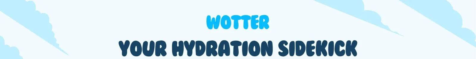 Wotter Hero section