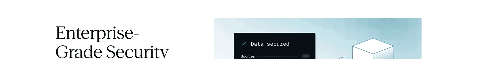 Features · Endex landing page section