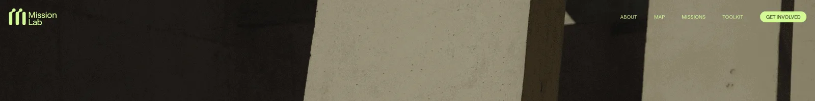 Hero · UL Mission Lab landing page section