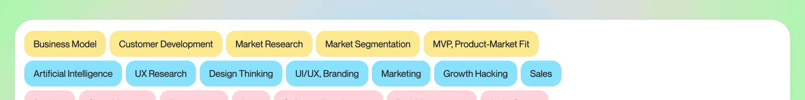 Bento · Product Map landing page section