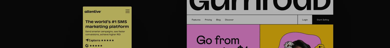 Works · Webflow landing page section