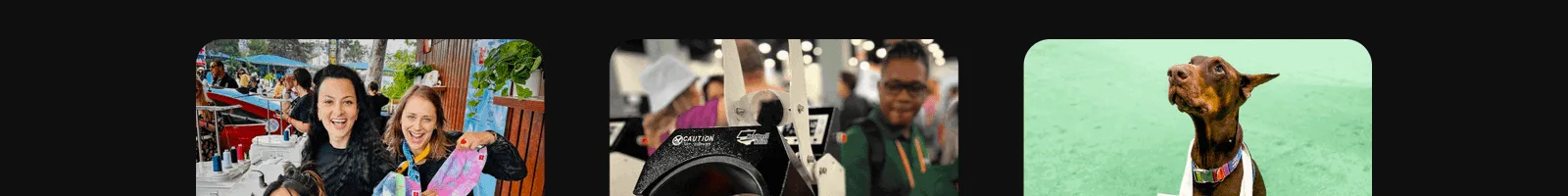 Articles · Family Industries Live landing page section