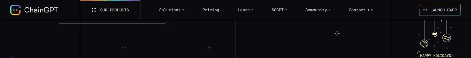 Works · ChainGPT landing page section