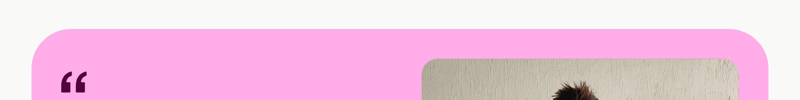 Reviews · Adora landing page section