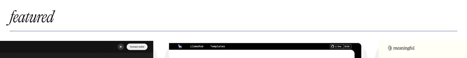Works · lowercase landing page section
