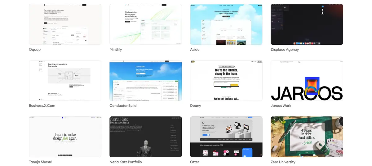The Curated catalog on curated.design
